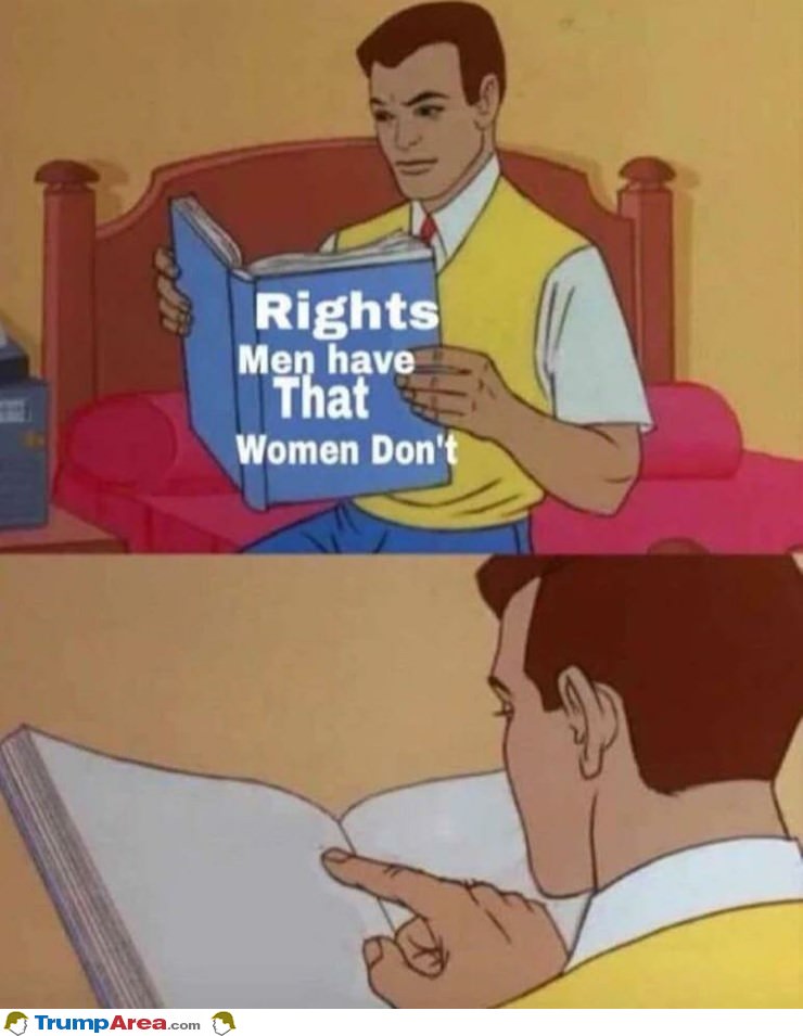 All Of The Rights Women Don't Have