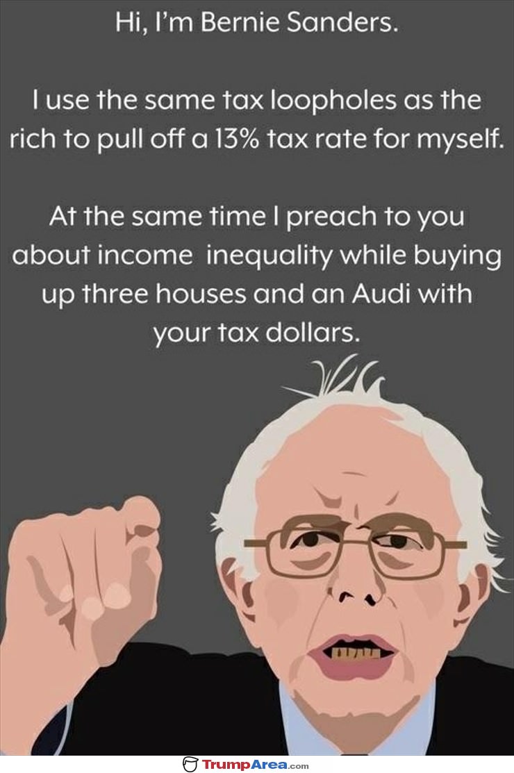 Bernard Sanders Tax Loops
