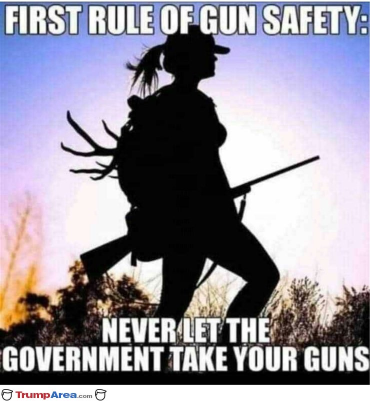 First Rule Of Gun Safety