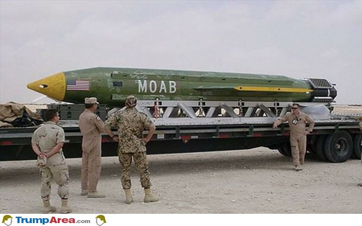 Here Is The Moab Up Close