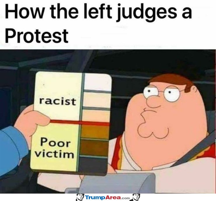 How The Left Judges A Protest