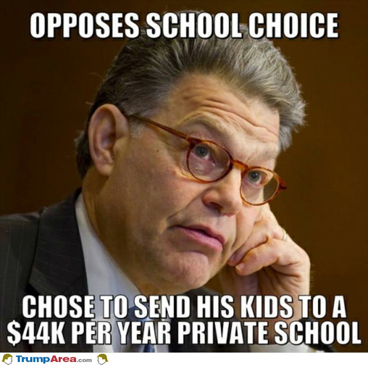 Opposes School Choice