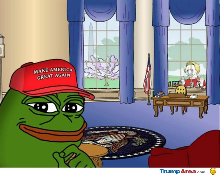 Pepe In The Oval