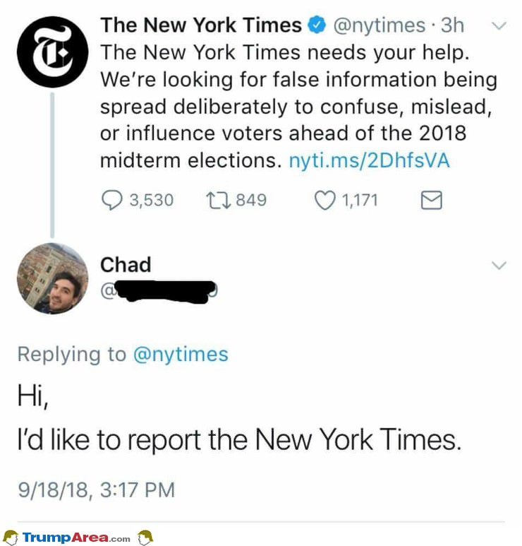Report Some Fake News