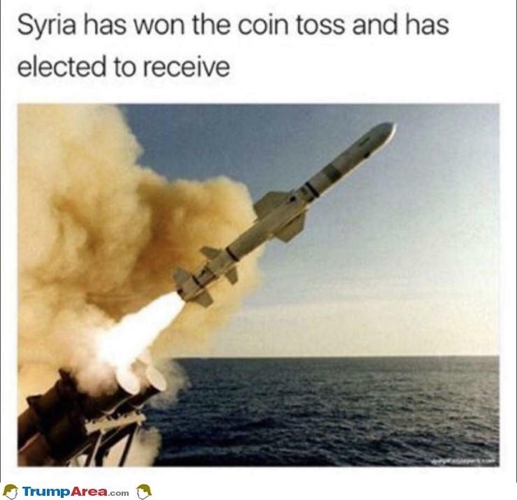 Syria Has Won The Coin Toss