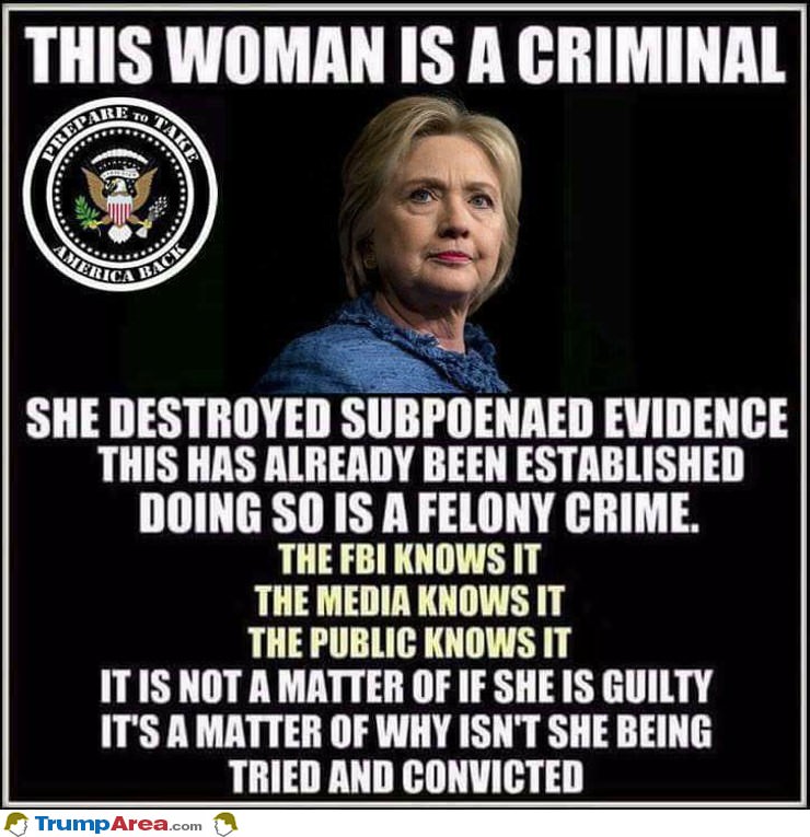 This Woman Is A Criminal