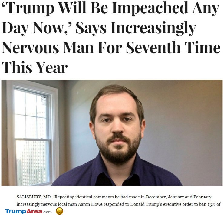 Trump Will Be Impeached Any Day Now