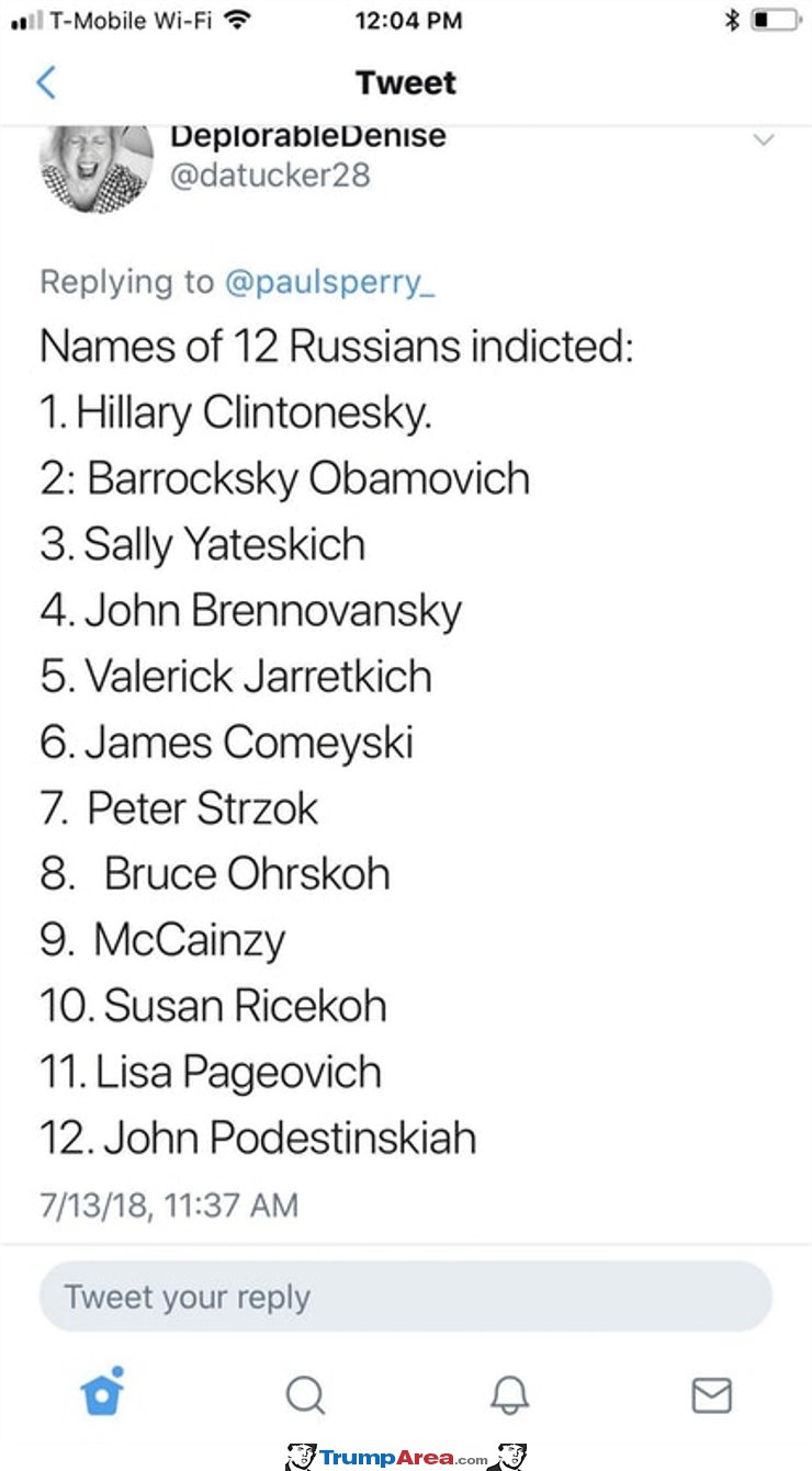 12 Russians Are In Trouble