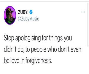 Stop Apologizing