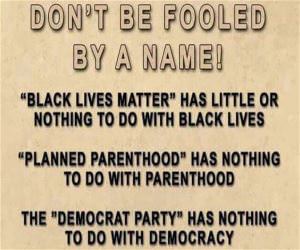 Do Not Be Fooled