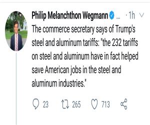 The Commerce Secretary