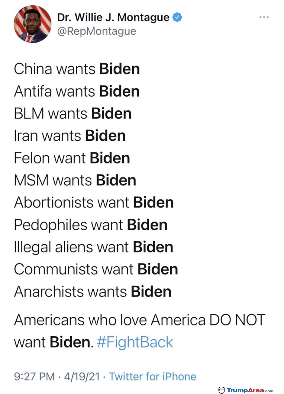 Who Wants Biden