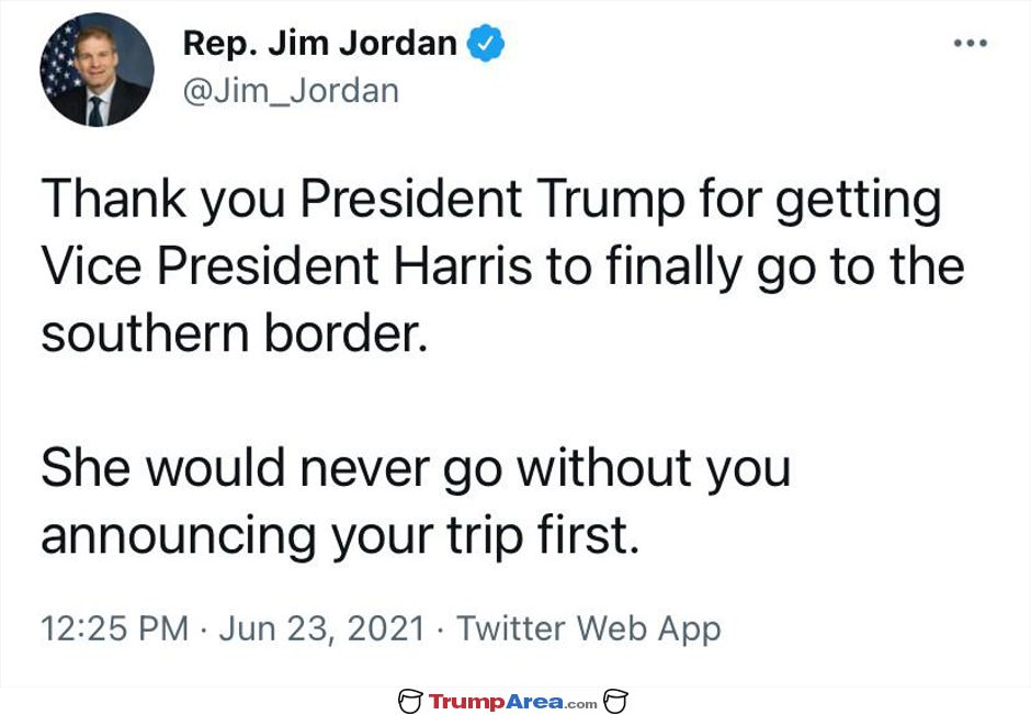 Thank You President Trump