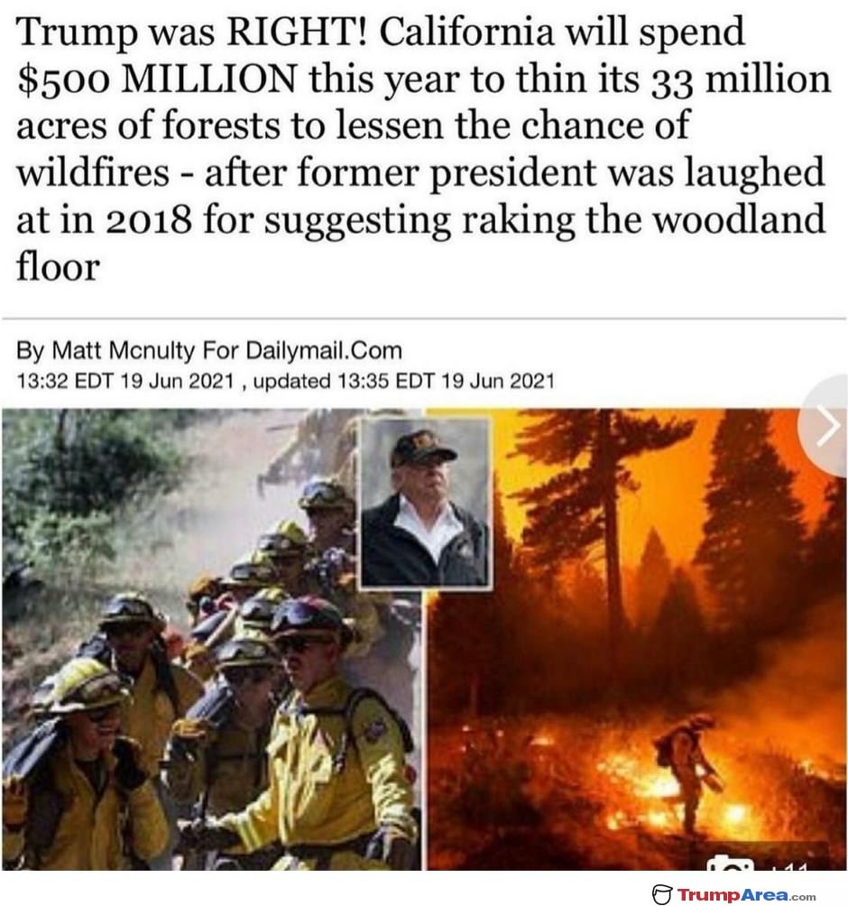 Well He Was Right Again