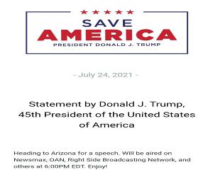 Trump tonight
