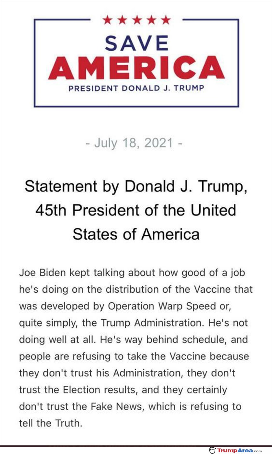 Joe Biden Is Fake News