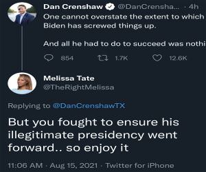 Dan Crenshaw Is A Joke
