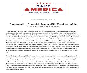 Statement From The Real President
