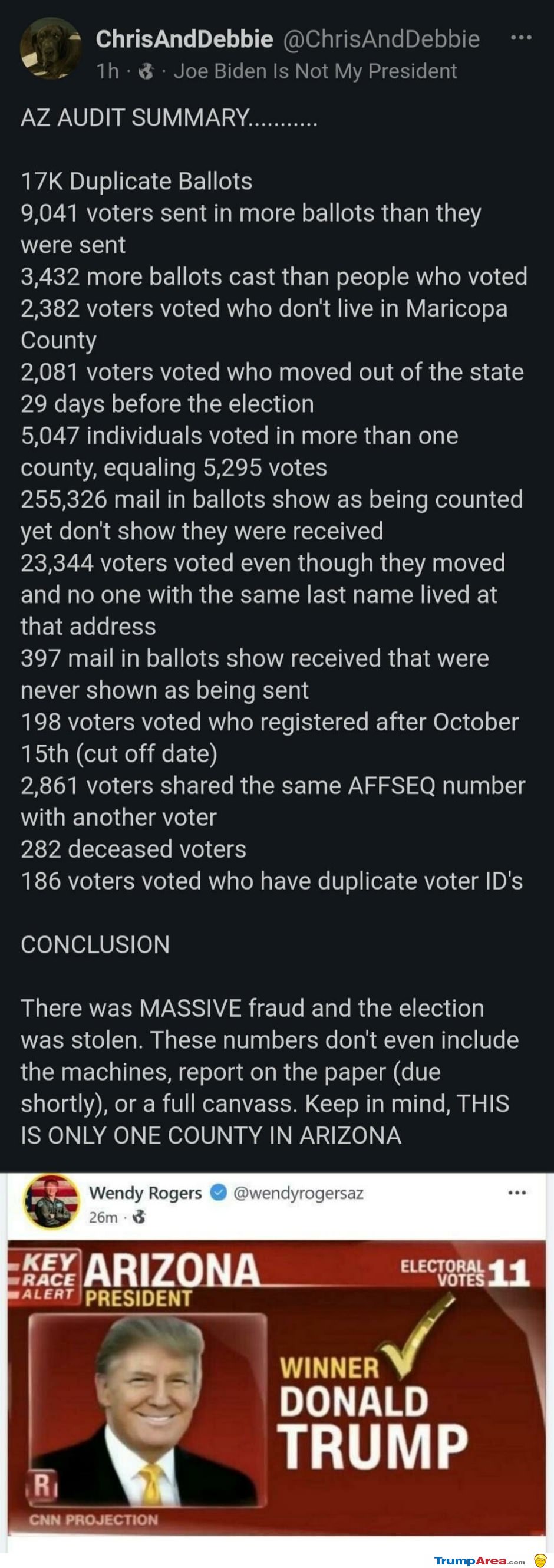 Yuge Amounts Of Fraud