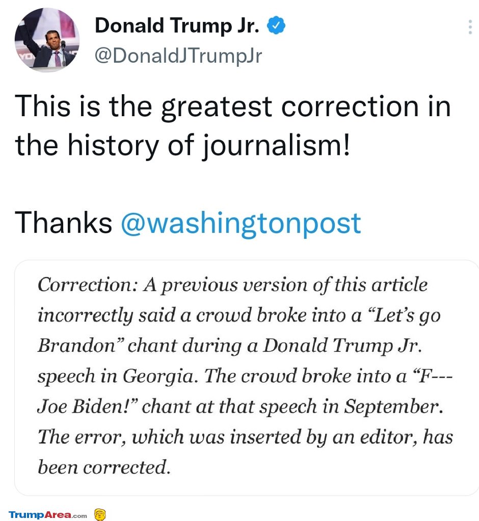 Greatest Correction