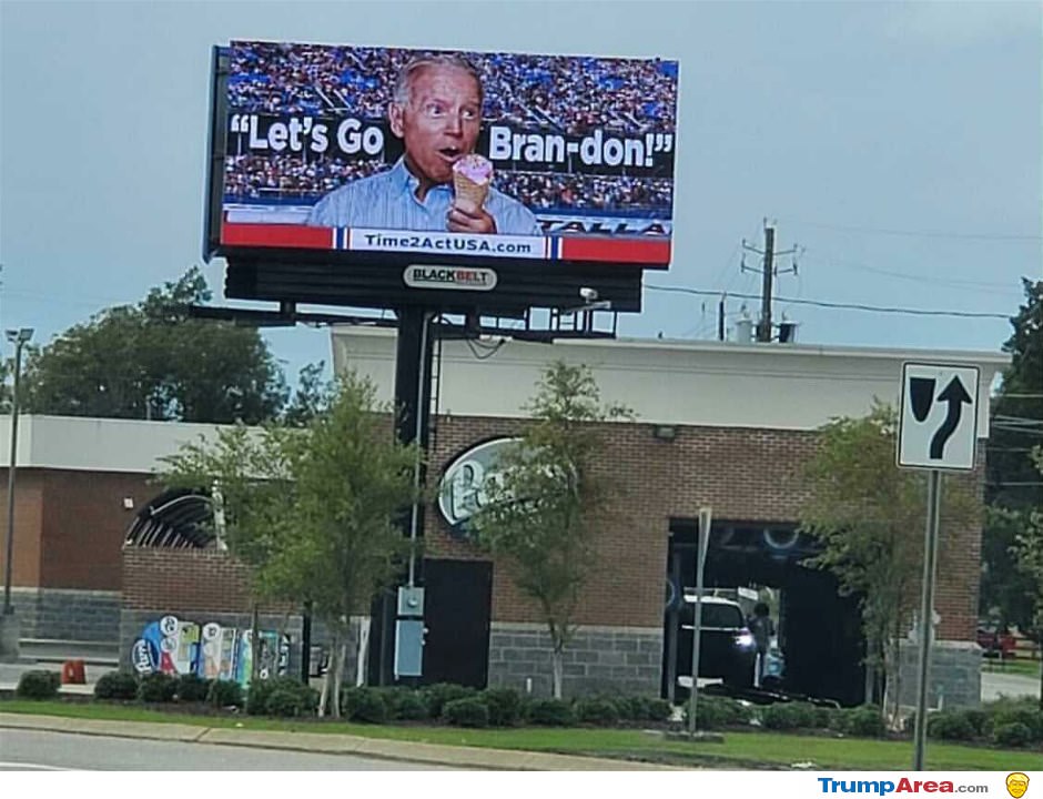 Lets Go Brandon Billboard