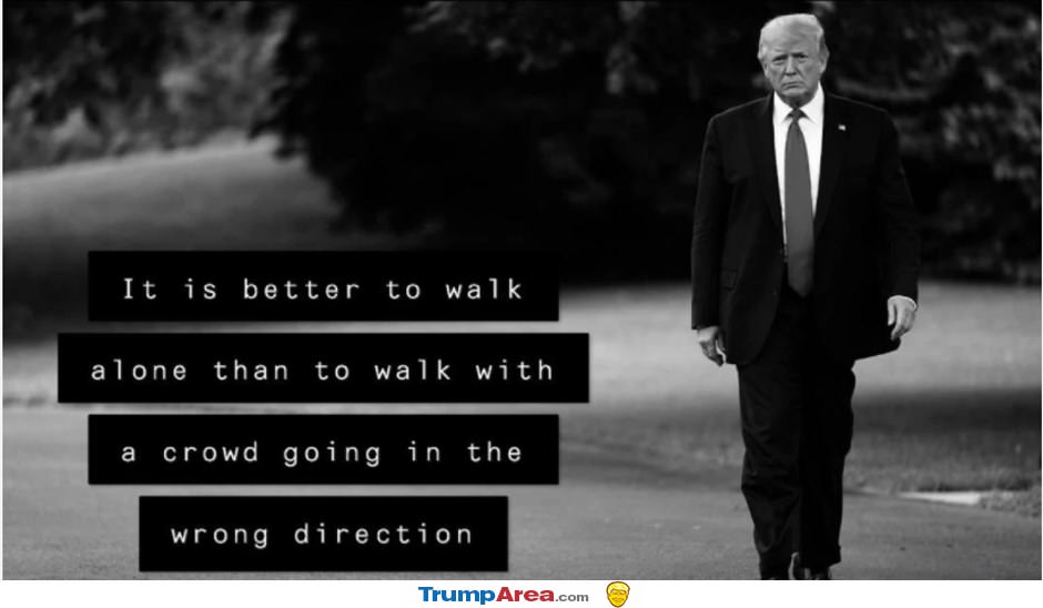 Better To Walk Alone