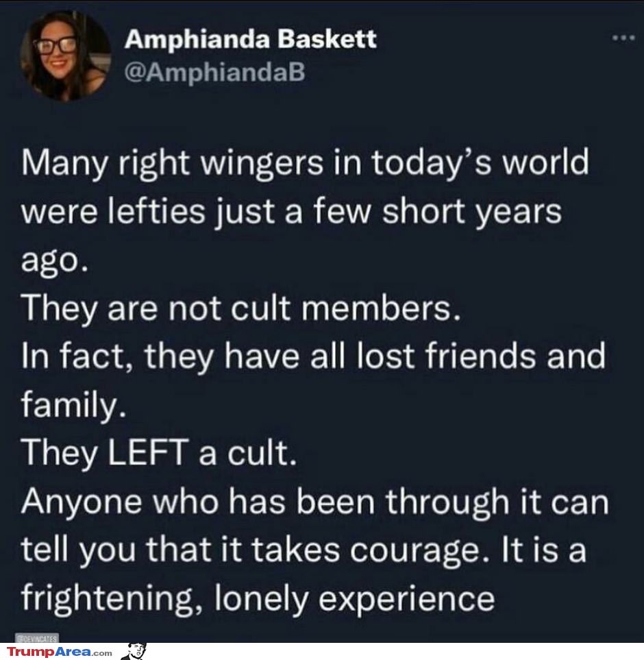 The Left Is A Cult