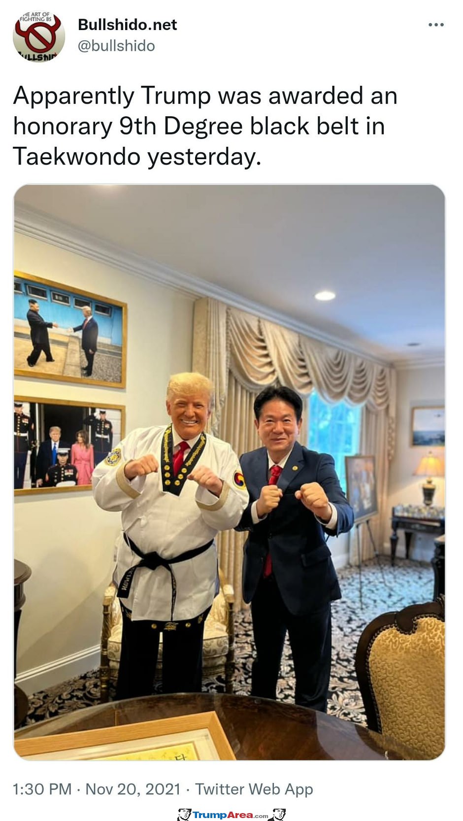 Trump The Black Belt