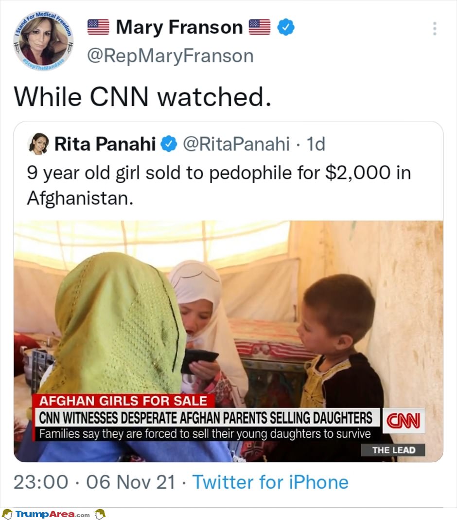 while CNN watched