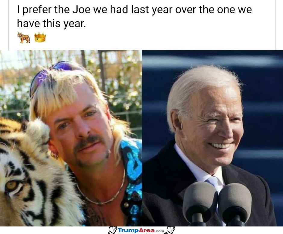 Last Years Joe Was Better