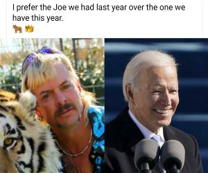 Last Years Joe Was Better