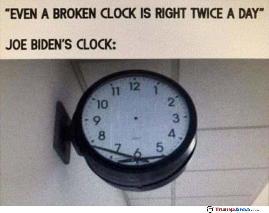 Even A Broken Clock