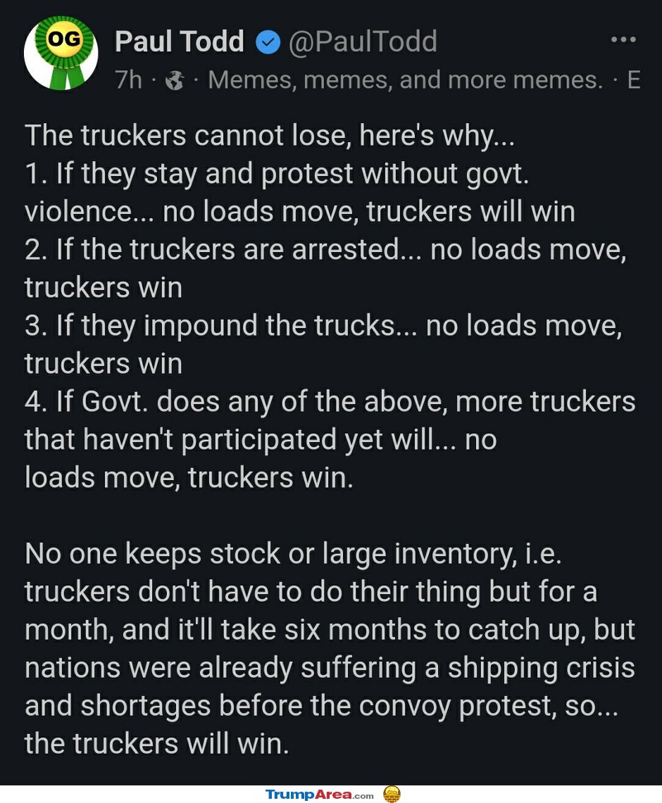 Truckers Win