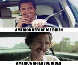 Before And After Biden