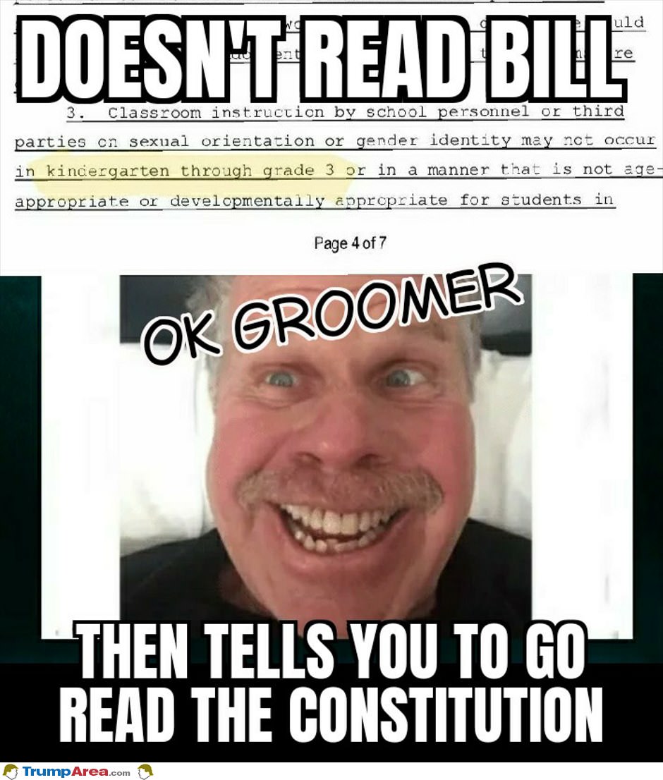 Does Not Read Bill