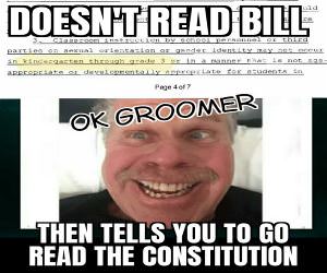 Does Not Read Bill