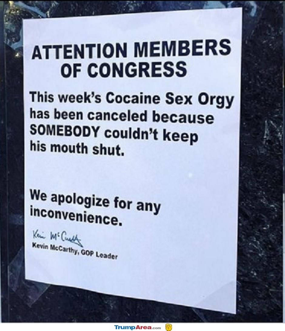 Attention Members Of Congress