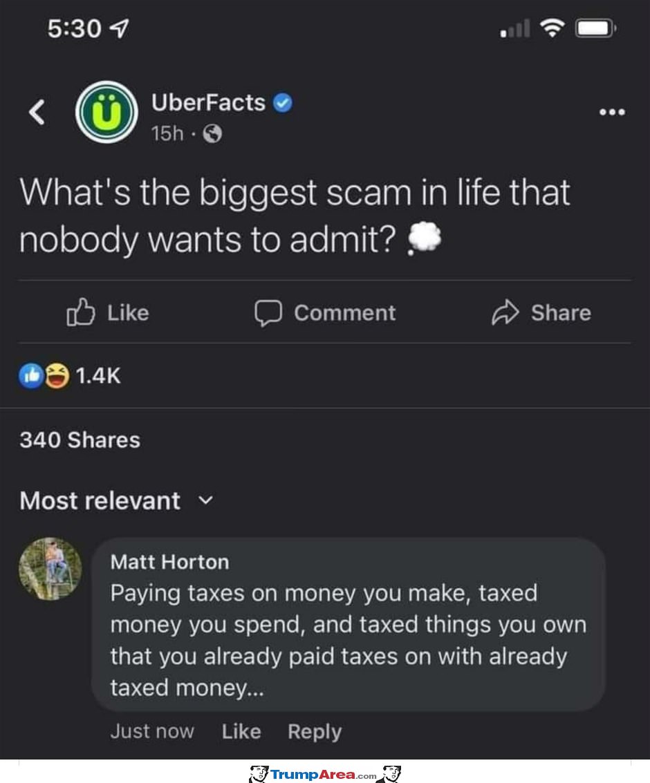 The Biggest Scam