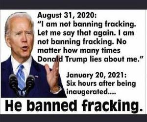 Not Banning Fracking