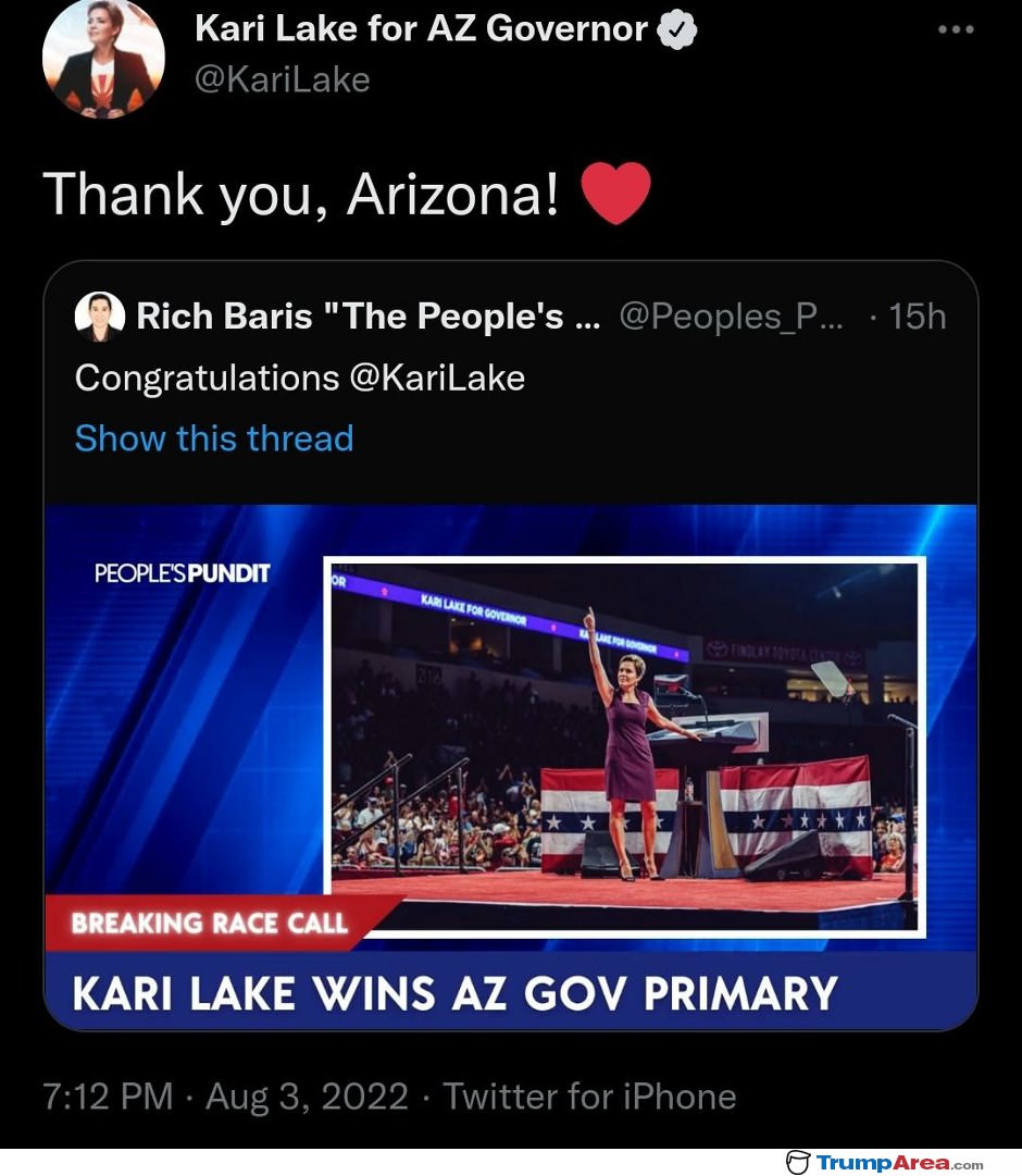 Thank You Arizona