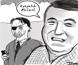 Eyepatch Mccain