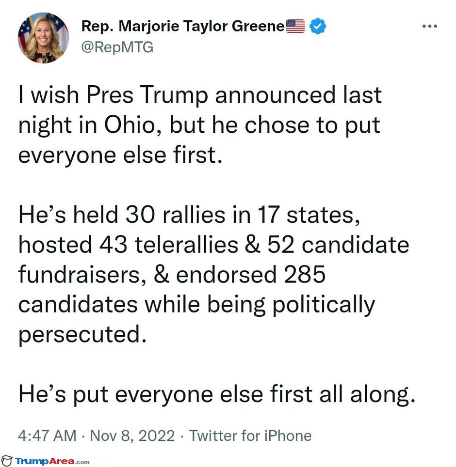 President Trump The Goat