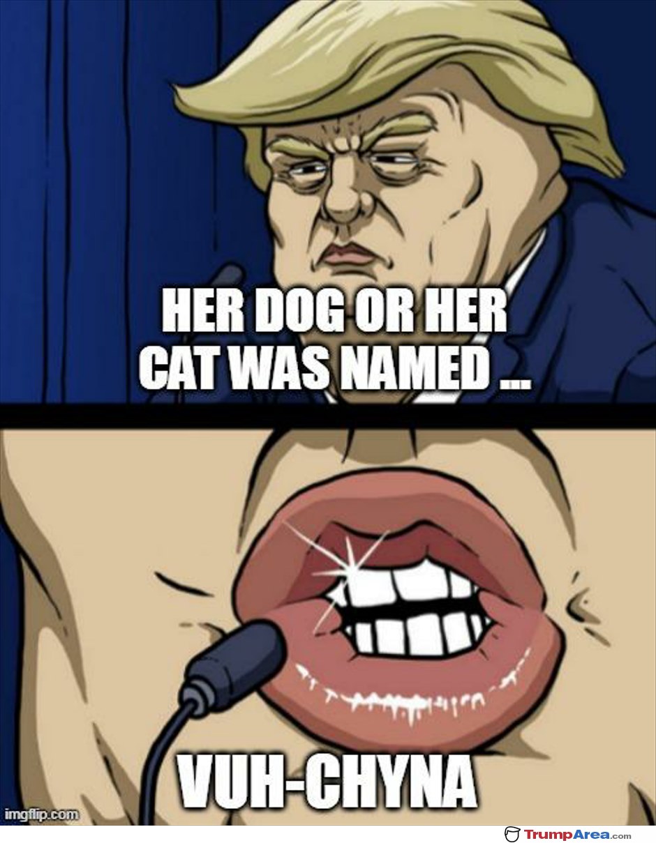 Her Cat Was Named
