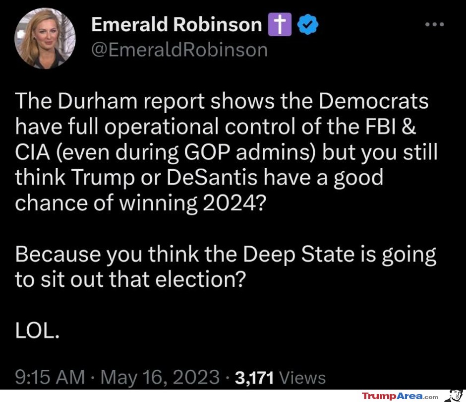 The Deep State Gonna Deep State
