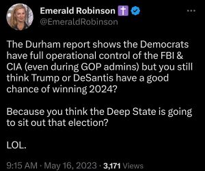 The Deep State Gonna Deep State
