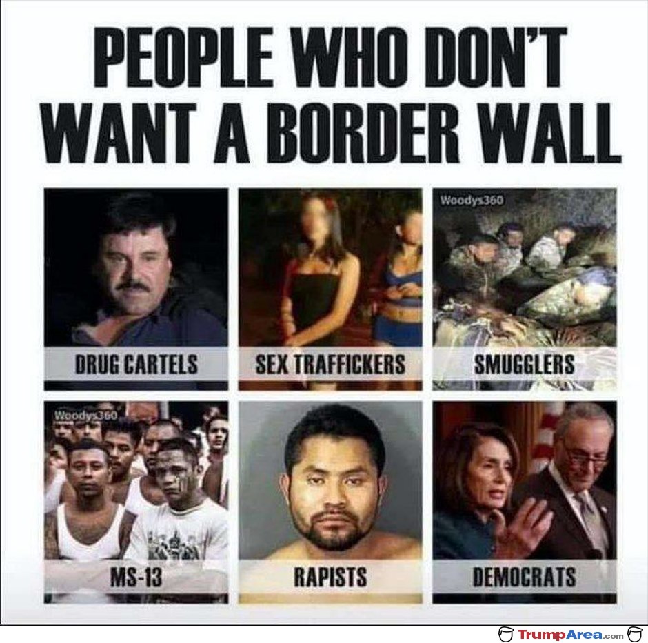 The People Who Do Not Want A Wall