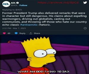 What An Odd Thing To Say