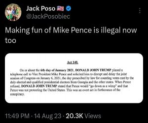 Pence Is A Wimp