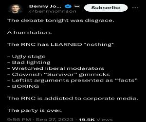 the GOP is over