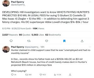 Who Is Paying
